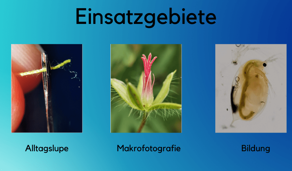 Einsatzgebiete der Lilscope Linsen Einsatzgebiete der Lilscope Linsen