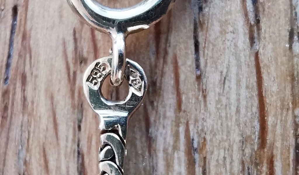 Goldkette schließe Goldkette schließe
