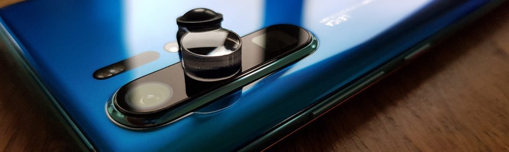 Makrolinse LilScope Basic auf P30 pro Bild für mobile Darstellung